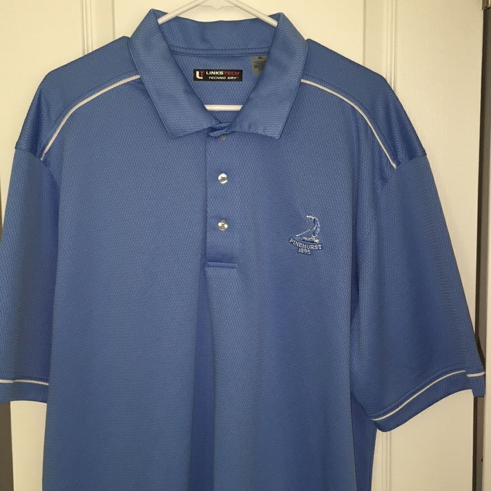 LinksTech Pinehurst Golf Resort putter boy shirt